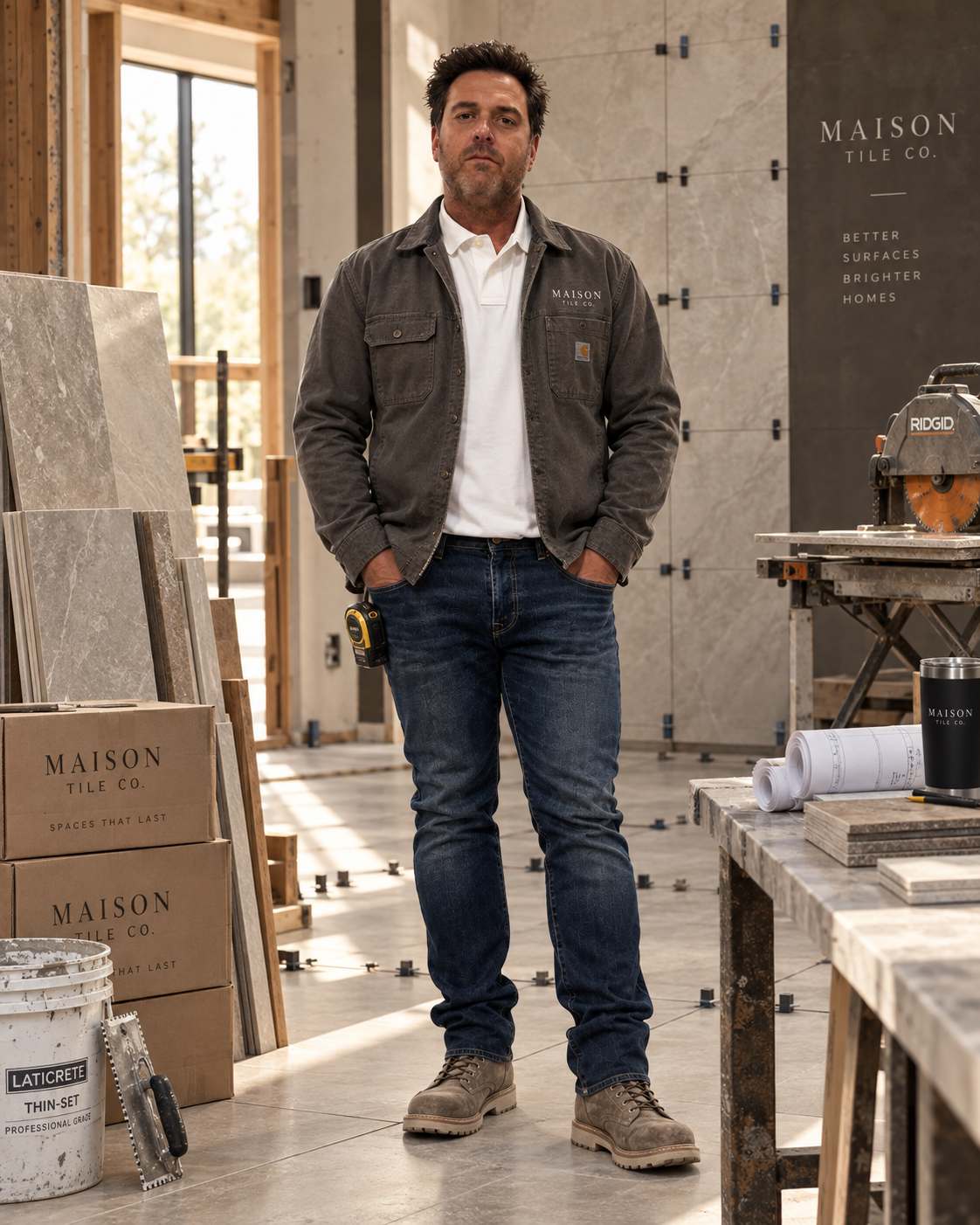 Jay Nadeau, founder of Maison Tile Co — A Return to the Trade