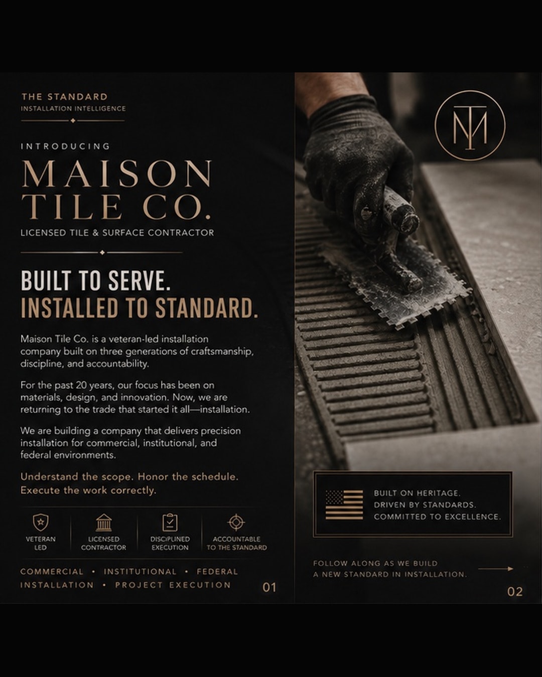 Maison Tile Co — Introduction: Jay Nadeau on a commercial installation job site