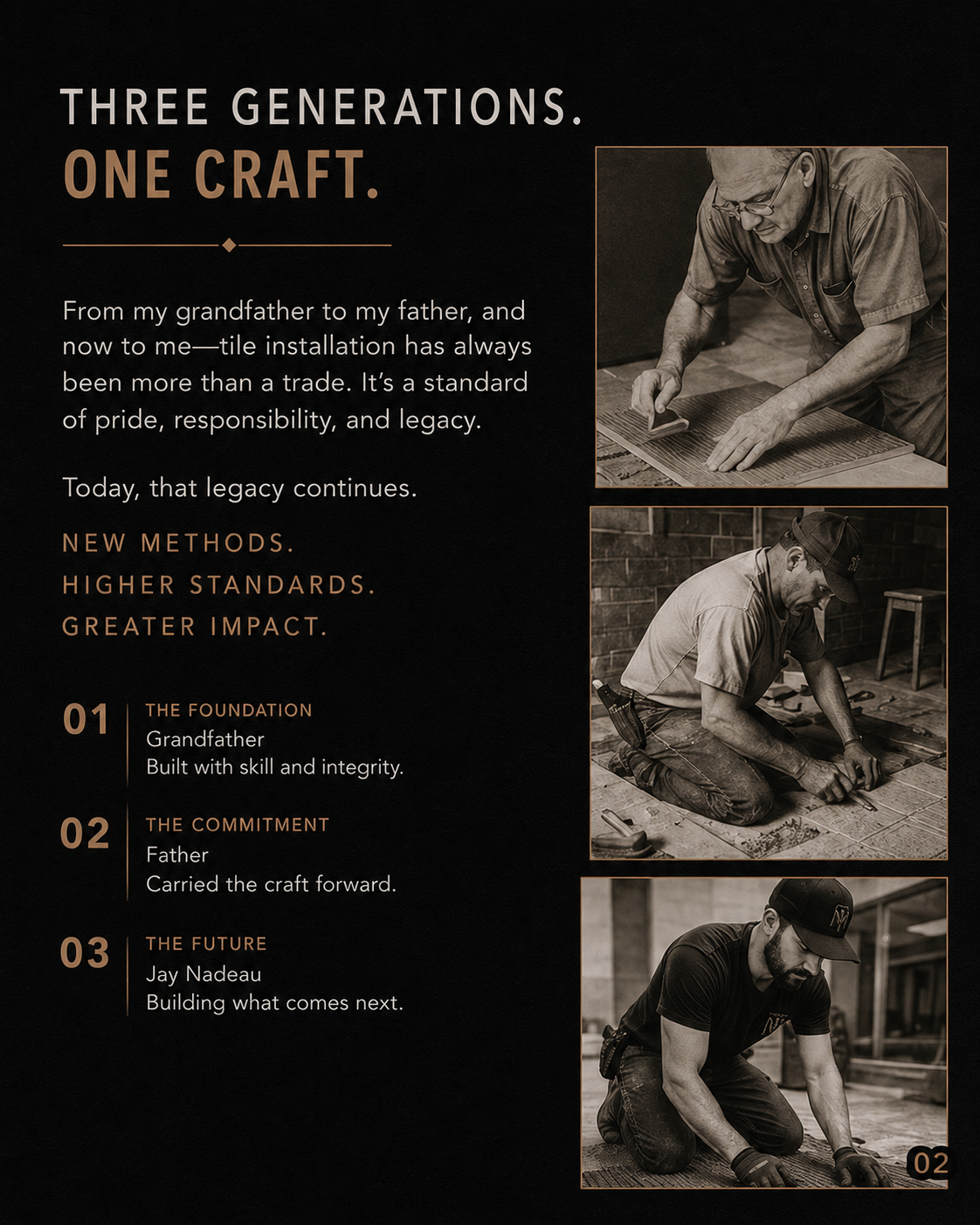 Three Generations One Craft — Maison Tile Co family craft heritage artwork